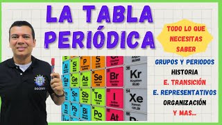 TABLA PERIÓDICA grupos y periodos elementos representativos y trans lantanidos y actinidos etc [upl. by Laurens]