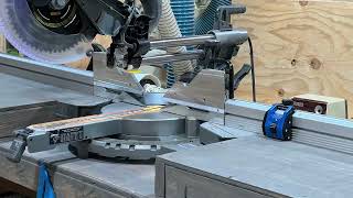 Upgrade miter saw work area [upl. by Shantha8]