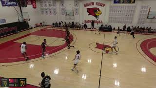 South Kent School vs West Nottingham Academy Boys Varsity Basketball [upl. by Dichy]