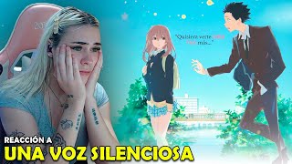 UNA VOZ SILENCIOSA 🥺 REACCIÓN PELICULA COMPLETA POR PRIMERA VEZ [upl. by Adnahsal]