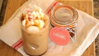 Salted Caramel Syrup for Coffee Recipe  Kin Community [upl. by Maxey]