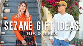 SEZANE HAUL TRYON  Winter Collection Holiday Gift Ideas for HIM amp HER feat Octobre Editions [upl. by Yrmac]