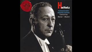 TCHAIKOVSKY Violin Concerto in D major op 35  Heifetz · Reiner · Chicago Symphony Orchestra [upl. by Shawnee]