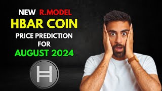 RModel Based HEDERA HBAR Price Prediction for AUGUST 2024 [upl. by Ahgiel]