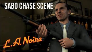 Leroy Sabo Chase Scene  LA Noire [upl. by Niroht]