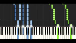 Ahrix  Left Behind  PIANO TUTORIAL [upl. by Terrell102]