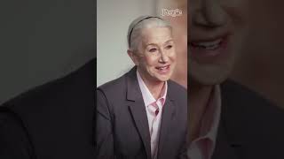 Helen Mirren Wants to Rename the Beauty Industry the ‘Swagger Industry’ Shorts [upl. by Tennes12]