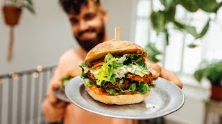 ULTIMATE BHAJI BURGER IN 15 MINUTES [upl. by Ddene823]