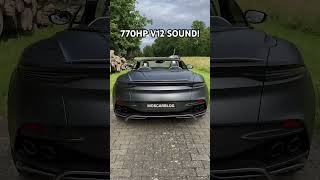 ASTON MARTIN DBS 770 ULTIMATE V12 SOUND🤩 [upl. by Ziza]