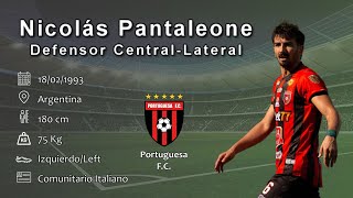 Nicolás Pantaleone  Portuguesa FC 2024 [upl. by Gilboa339]