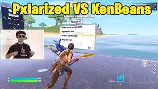 Pxlarized VS KenBeans 1v1 Realistic PvP [upl. by Ydnamron]