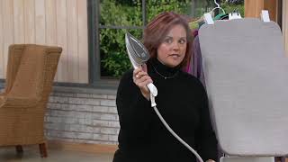 Rowenta IXEO AllInOne Iron and Steamer Solution on QVC [upl. by Notgnihsaw523]