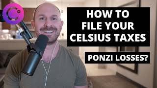 Celsius TAXES Explained Ponzi Losses vs Capital Losses Earn Loans amp Custody w cryptotaxgirl [upl. by Norford]