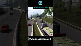 Mercedes Truck Driver Overtalking like a pro  Euro Truck Simulator 2 Gameplay shorts [upl. by Melinde666]