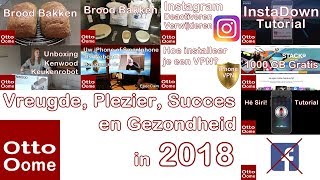 Nieuwjaarswensen 2018 Top 10 Youtube Filmpjes 2017 [upl. by Arateehc]