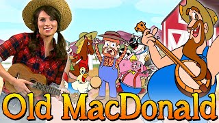 Old MacDonald Had a Farm  Cool School Song for kids [upl. by Nelleh]