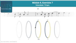 MTS  Módulo 8 exercício 7 Linguagem Rítmica [upl. by Leummas]