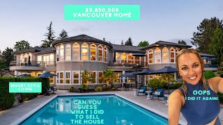 Realtor jumps in pool to sell a multimillion dollar home [upl. by Darcee190]