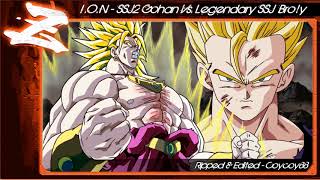 ION  SSJ2 Gohan Vs Legendary SSJ Broly [upl. by Nhguaved]