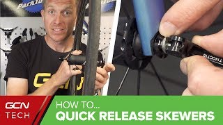 How To Use A Quick Release Skewer [upl. by Kreindler248]