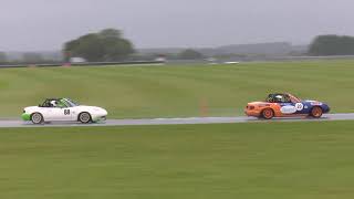 Davanti Tyres Mazda MX5 Championship by 5Club  Snetterton 2018  Race 1 Full [upl. by Sansbury]