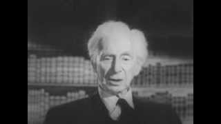 Bertrand Russell  Mankinds Future amp Philosophy [upl. by Riobard]