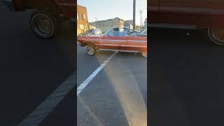 64 🦾 alabama automobile chevyimpala impala impalass running clean hydraulics lowrider [upl. by Miah]