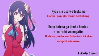 IDOL「アイドル」 Yoasobi  Lyric Romanized Terjemahan Indonesia [upl. by Liggett]