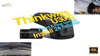 U3000 Dashcam Install 2024 Telluiride [upl. by Eidnalem]