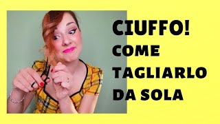 COME TAGLIARE IL CIUFFO DA SOLA [upl. by Chapel86]