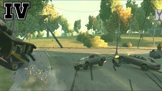 GTA IV  Crashes Bailouts Ragdolls amp Fails Compilation 51 1080p [upl. by Isabel257]