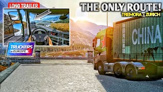 Longest Trailer quotSURVIVESquot Tremola  Zurich Truckers of Europe 3 gameplay [upl. by Younger]