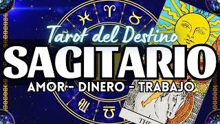 SAGITARIO ♐️ POR DESTINO ESTE AMOR CORRESPONDIDO SE PONDRÁ EN MARCHA❗ sagitario  Tarot del Destino [upl. by Zerimar]