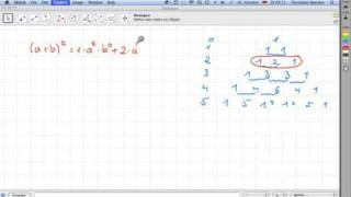 Pascalsches Dreieck  Binomische Formel [upl. by Kikelia]