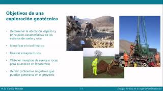 Ensayos InSitu en la Ingeniería Geotécnica Ejecución e Interpretación de Resultados  sesión 1 [upl. by Maccarone]