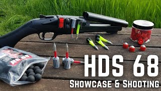 T4E HDS 68 CO2 DoubleBarrel Shotgun 75 Joule airgun [upl. by Jacynth551]