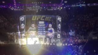 Ronda Rousey vs Amanda Nunes UFC 207 walkout [upl. by Aylward]