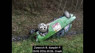 Janovich RolandKonyári Péter CRASH Orfű 20161106 [upl. by Aicssej]