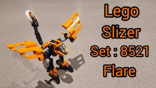 Lego Slizer 8521 Flare  Pic By Pic Build [upl. by Anoy]