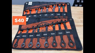 2437  klein tools ratchet wrenches 8 piece Metric amp SAE  69408MG 69408G [upl. by Katerina662]