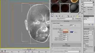 Making a realistic male head in 3ds max 9 PART 3 OF 4 [upl. by Tatianas]