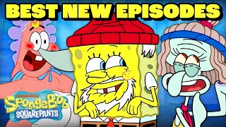 Best of NEW SpongeBob Episodes Part 2  1 Hour Compilation  SpongeBob [upl. by Silvers]