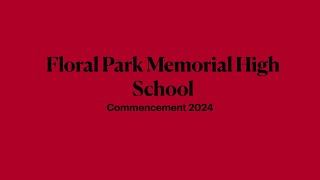 Floral Park Memorial High School Graduation  62924  3PM [upl. by Lilith]