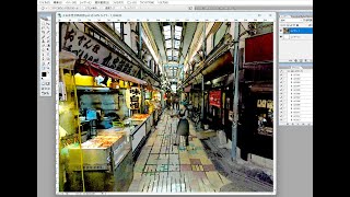 photoshopで写真をイラストに変える365。CG 合成写真 写真加工 インスタグラム イラストレーター フォトショップ photoshop コンピューターグラフィックスv [upl. by Philender582]