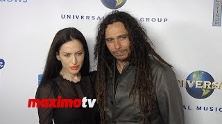 James Shaffer MUNKY ► 2014 UMG PostGrammy Party Red Carpet Arrivals Grammys [upl. by Aldos]