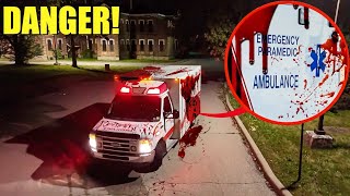 IF YOU SEE BLOOD ON AN AMBULANCE RUN GET HELP [upl. by Lorola915]