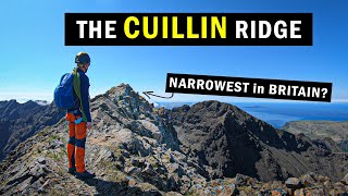 The Narrowest Ridge in Britain The Central Cuillin Munros [upl. by Papageno215]