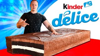 Riesen Kinder Delice  So bauen Sie das größte DIY Kinder Delice der Welt von VANZAI [upl. by Mercola]