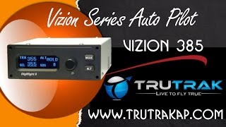 Vizion 385 autopilot from Trutrak with emergency straight and level button [upl. by Wileen]