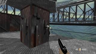 Goldeneye 007 N64  Antenna Cradle Custom Level [upl. by Hogen]